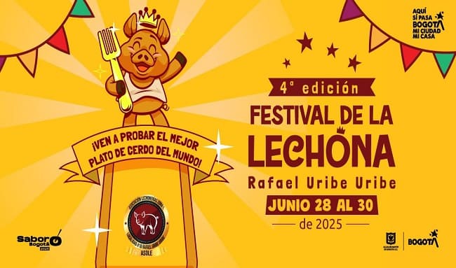 Bogotá celebra la cuarta edición del Festival de la Lechona en la Zona L