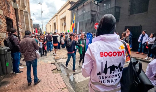 Bogotá garantizará seguridad en marchas del Paro Nacional este 11 de junio
