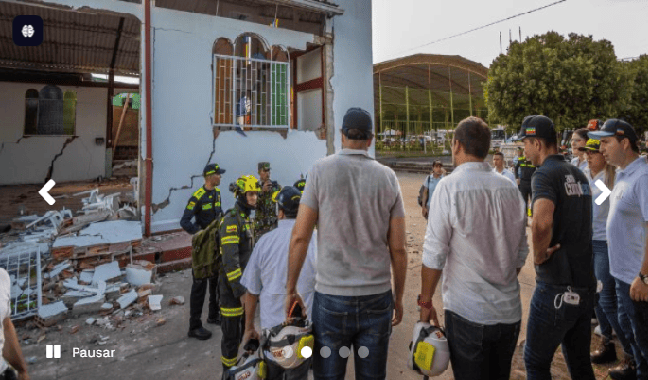 Paratebueno, gravemente afectado por el sismo