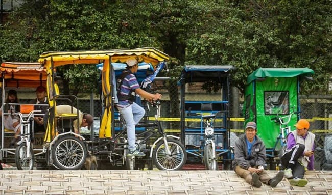 Caos en Suba por invasión de bicitaxis: vecinos de La Isabela y San Pedro alzan la voz