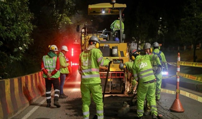 IDU y UMV iniciaron intervención de malla vial en la avenida Circunvalar