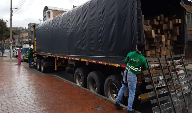 Distrito incautó 38 m³ de madera que eran transportados sin permisos ambientales