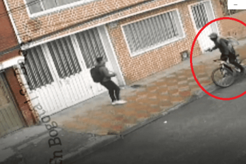 Intento de robo a mano armada en Suba: ciclista asalta a tres personas