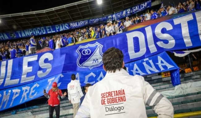 Ingreso y medidas de seguridad para el partido de Millonarios FC Vs. Nacional