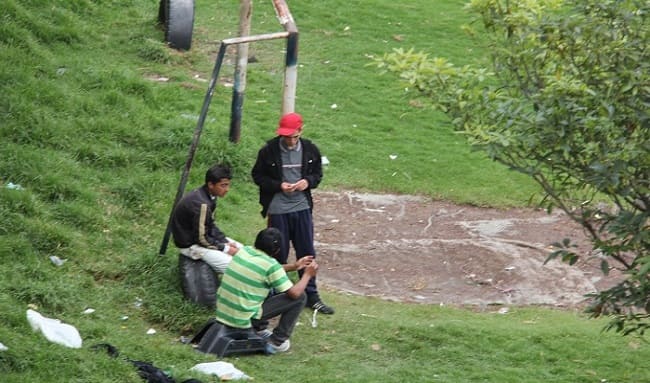 Preocupación en Nogales de Tibabuyes por aumento de consumo de drogas en parque de la Virgen