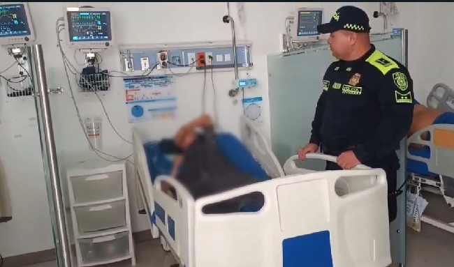 Atención inmediata de la Policía evitó un feminicidio