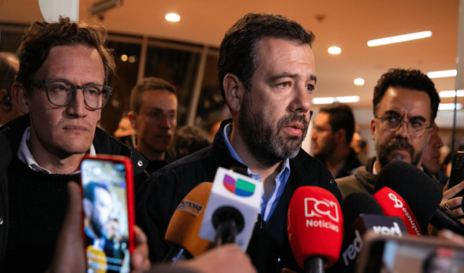 »Le reiteré al presidente que dejemos los discursos de odio»: Alcalde Galán