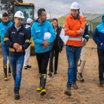 Gobernador Jorge Rey reporta más de 8 km de rieles desmontados y avances en la estación elevada de Mosquera para Regiotram