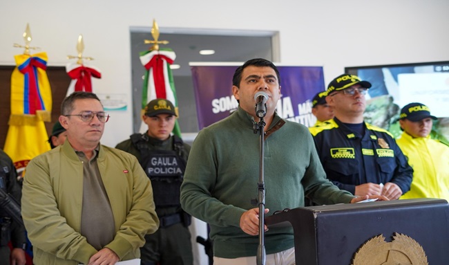 Alcalde ‘Perico’ y Policía Metropolitana de Soacha presentan contundentes resultados contra el crimen