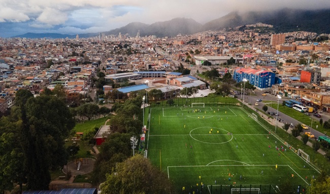 El IDRD renueva el parque Pijaos para beneficio de la localidad Rafael Uribe Uribe