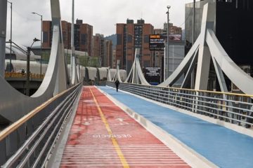 Inicia la ampliación del puente bicipeatonal en la Av. Boyacá con calle 86A