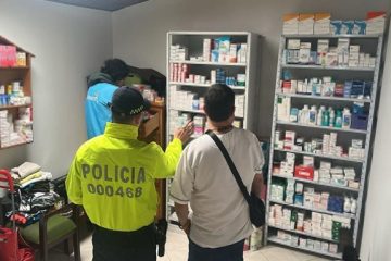 Descubren inmuebles usados para el almacenamiento y venta ilegal de medicamentos