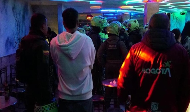 Dos establecimientos suspendidos en Bogotá por presencia de menores de edad