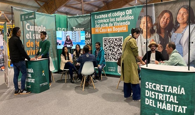 Más de 35 mil familias se registraron en la Feria de Vivienda Mi Casa en Bogotá
