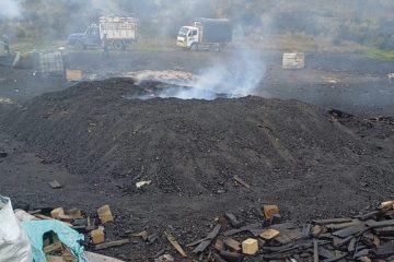 CAR refuerza control a quemas para producir carbón vegetal en Soacha