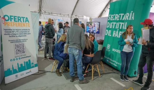 Hoy domingo 6 de julio último día de inscripción a Feria de Vivienda Bogotá 2025