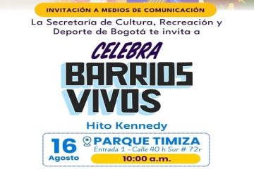 Bogotá celebra con arte y cultura en el Parque Timiza: ¡Barrios Vivos llega a Kennedy!