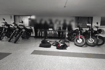 Desarticulan banda de ladrones de motos en la localidad de Barrios Unidos: Seis Capturados en Flagrancia