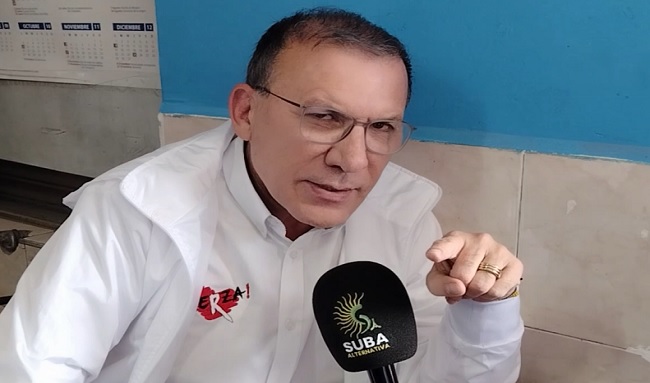 Roy Barreras visitó Suba y destacó la necesidad de seguridad, empleo y educación