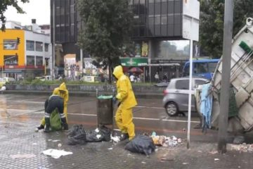 Arrojar basura en el espacio público en Bogotá tiene una multa de $ 759.200