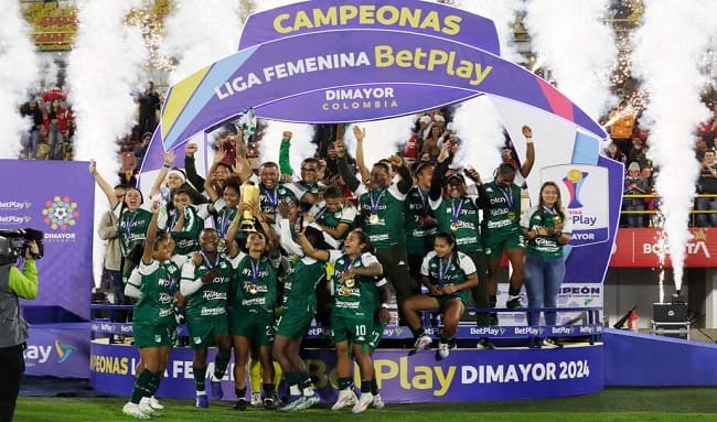 Deportivo Cali conquista su tercer título de la Liga Femenina BetPlay tras vencer a Santa Fe en los penales