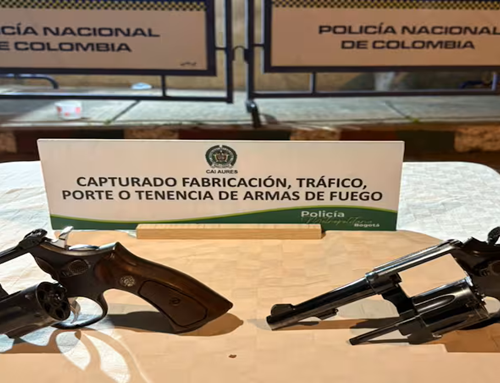Capturan a tres hombres cuando pretendían comercializar armas de fuego en Suba