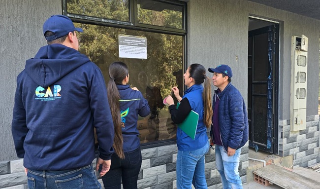 CAR impone medida preventiva por afectación al río Quindión, en Chiquinquirá, Boyacá