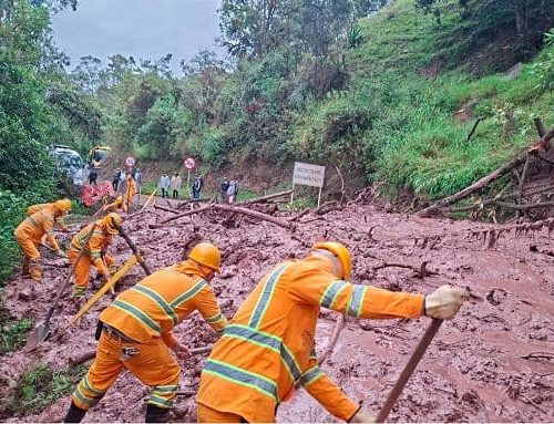 Invías refuerza atención de emergencias viales ante la segunda temporada invernal