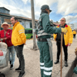 Continúan acciones pedagógicas en la carrera décima para una mejor disposición de residuos