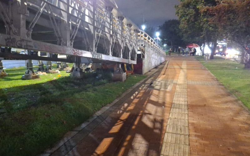 Nuevo puente peatonal en el barrio Lombardía en Suba, de solución a foco de inseguridad