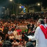 Gustavo Petro lanza la idea de la constituyente y la reelección ante multitud en Ibagué, Tolima
