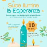 Suba ilumina la esperanza: Un llamado a la Salud Mental en el «Puente de la Vida». Este viernes 10 de octubre