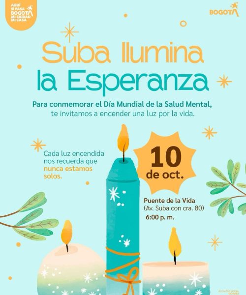 Suba ilumina la esperanza: Un llamado a la Salud Mental en el «Puente de la Vida». Este viernes 10 de octubre