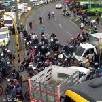 Atención: Siniestro vial afecta operación de TransMilenio en la carrera 91 con Av. Ciudad de Cali