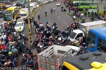 Atención: Siniestro vial afecta operación de TransMilenio en la carrera 91 con Av. Ciudad de Cali
