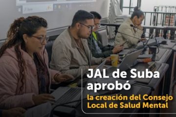JAL: Aprueban la creación del Consejo Local de Salud Mental Comunitaria de Suba