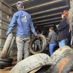 Suba se une por el ambiente: Gran jornada de ‘Llantatón’ para recolectar más de 1.000 neumáticos usados