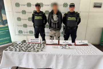 Con apoyo del Halcón, fue capturado un hombre dedicado al tráfico de estupefacientes en Ciudad Bolívar