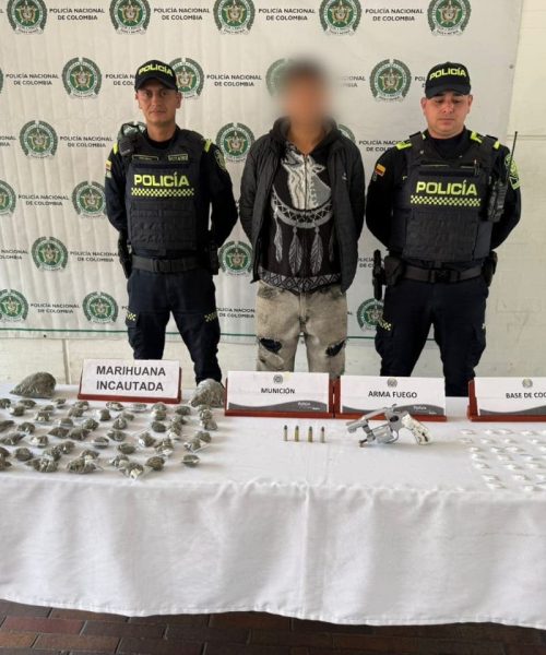 Con apoyo del Halcón, fue capturado un hombre dedicado al tráfico de estupefacientes en Ciudad Bolívar