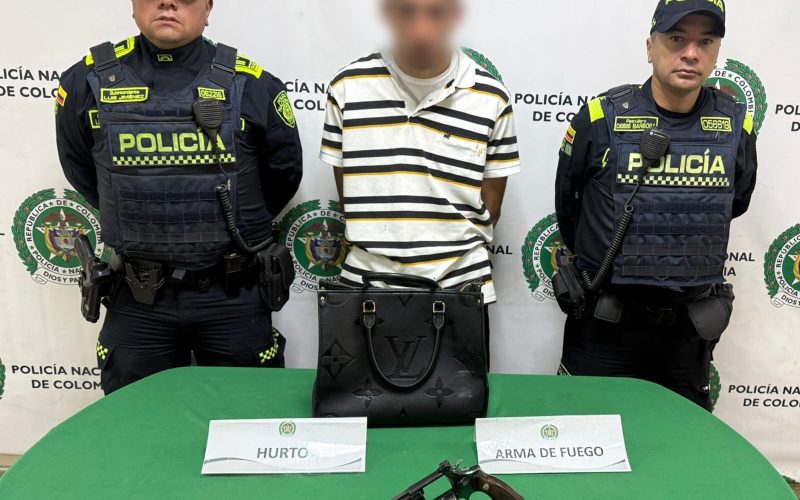 Capturado ladrón que asaltó a ciudadana tras salir de un banco en la localidad de Fontibón