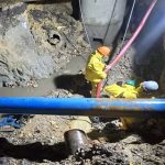 EAAB: finalizan los trabajos de reparación de tubería de agua potable por obras del IDU