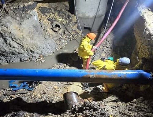 EAAB: finalizan los trabajos de reparación de tubería de agua potable por obras del IDU