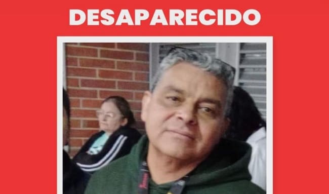 Alarma en Suba: desaparecido funcionario de la Alcaldía Local, Carlos Alberto Carvajal Pérez