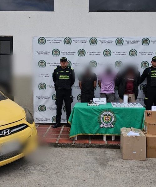 Tras persecución, policía recupera millonaria mercancía tecnológica en la localidad de Los Mártires centro de Bogotá