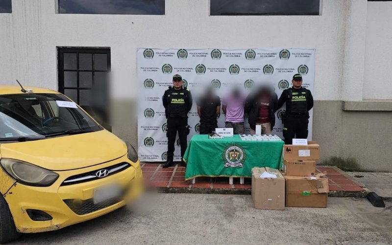 Tras persecución, policía recupera millonaria mercancía tecnológica en la localidad de Los Mártires centro de Bogotá