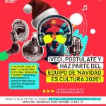 Alcaldía Local de Suba abre convocatoria para el equipo de producción de ‘Navidad Es Cultura 2025’