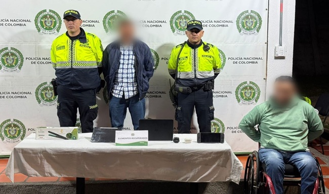Cayeron ‘rompevidrios’ en Chapinero. Uno de ellos hurtaba en silla de ruedas
