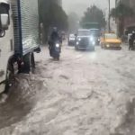 Fuerte aguacero en Suba causa estragos en la movilidad y encharcamientos en vías claves