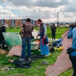 Diez toneladas de residuos mixtos recogidas en labores de limpieza en Berlín, Suba