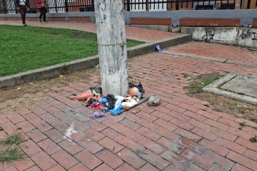 ¡Alerta sigue la contaminación! Cientos de bolsas con excremento canino ‘adornan’ postes y árboles en los barrios de la localidad de Suba